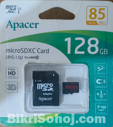Apacer 128gb Microsdxc Uhs-I Class 10 Memory Card